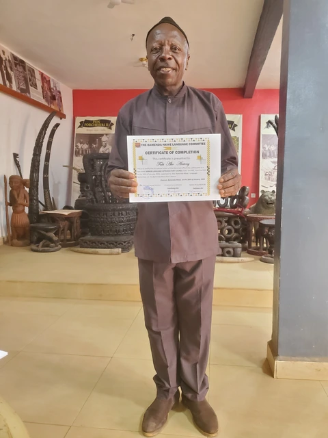 Award of Certificates to participants