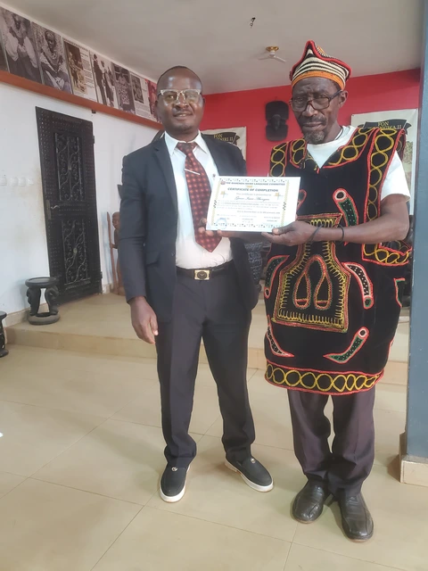 Award of Certificates to participants