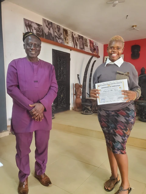 Award of Certificates to participants