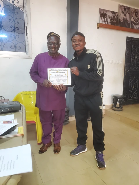 Award of Certificates to participants