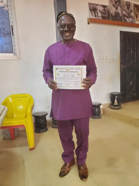 Award of Certificates to participants