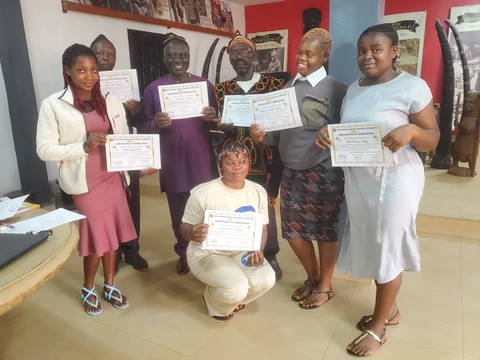 Award of Certificates to participants