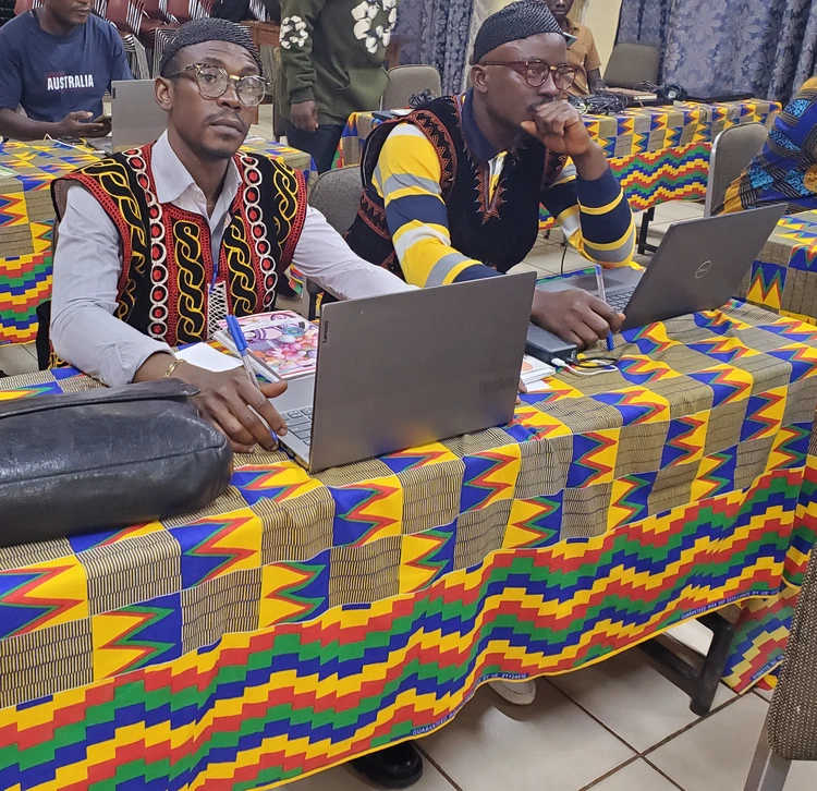 At the  KALAAM workshop, CABTAL Yaounde, 2025