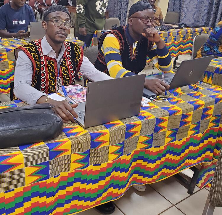 At the  KALAAM workshop, CABTAL Yaounde, 2025