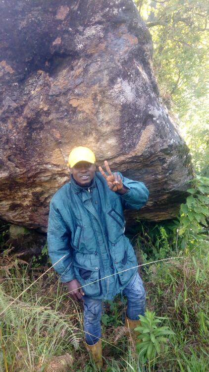 Strange rock Up the mountain