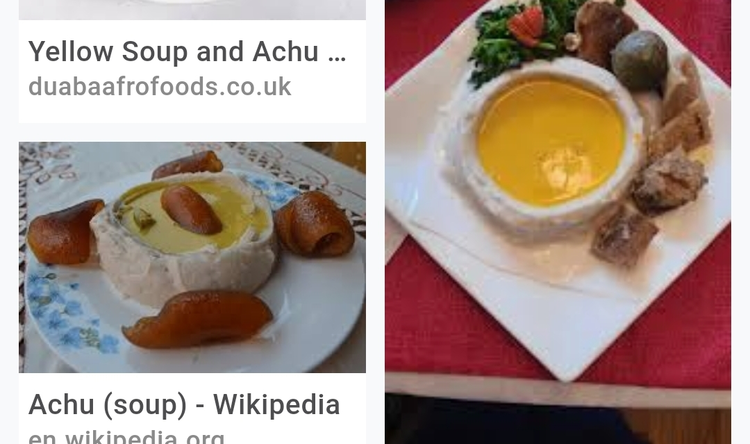 Bamenda-Nkwe traditional meal