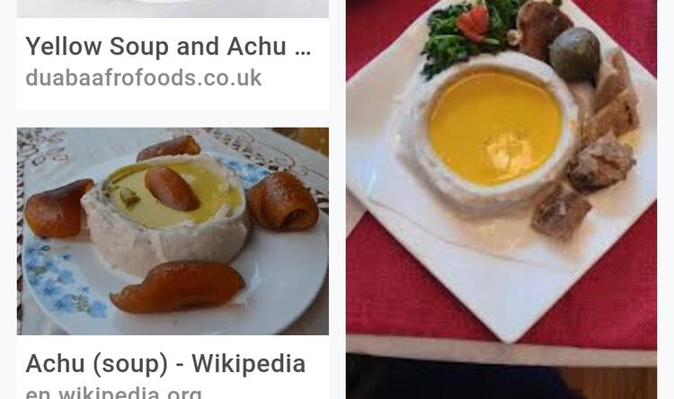 Bamenda-Nkwe traditional meal